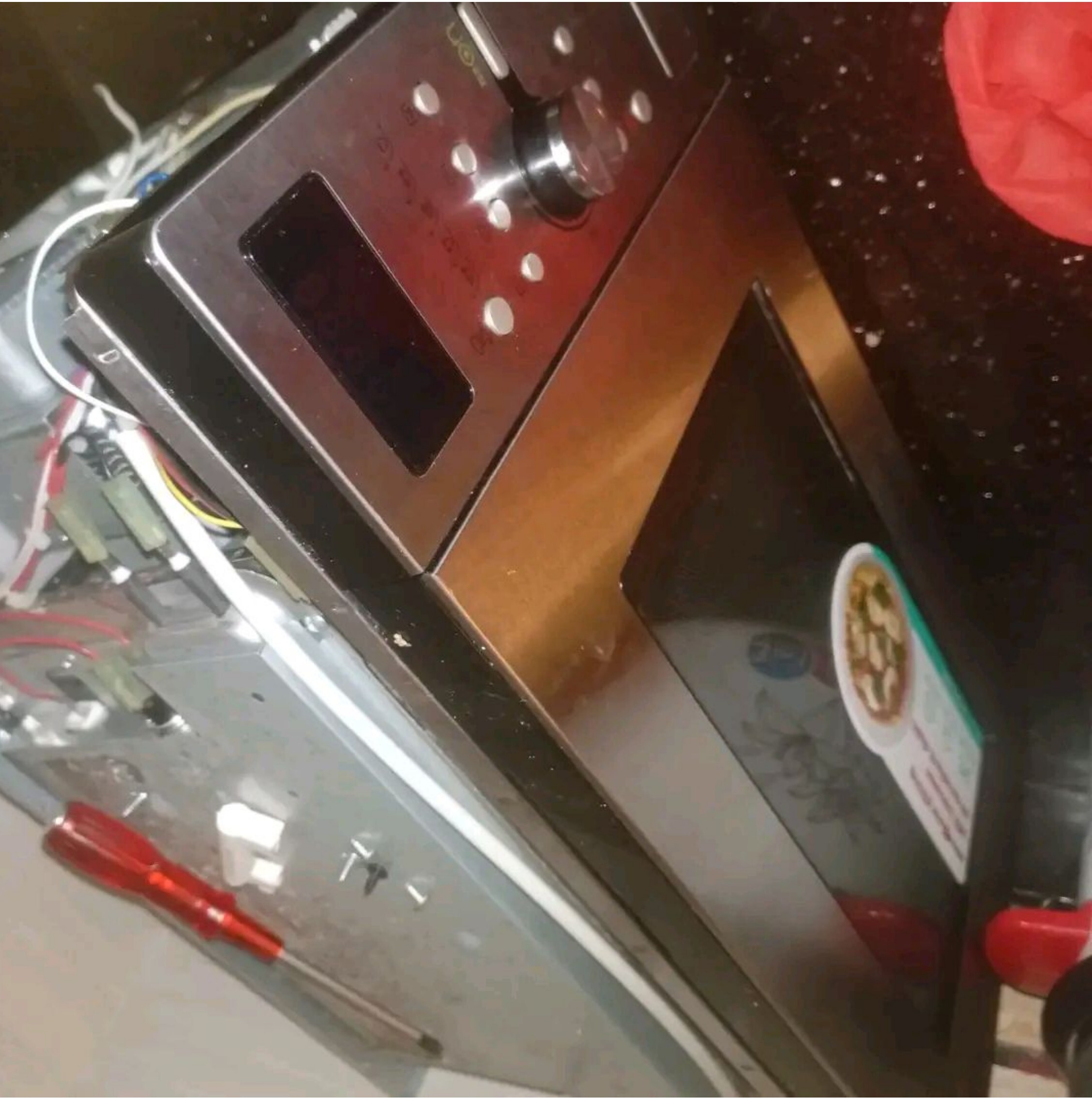 Full microwave teardown & PCB repair
