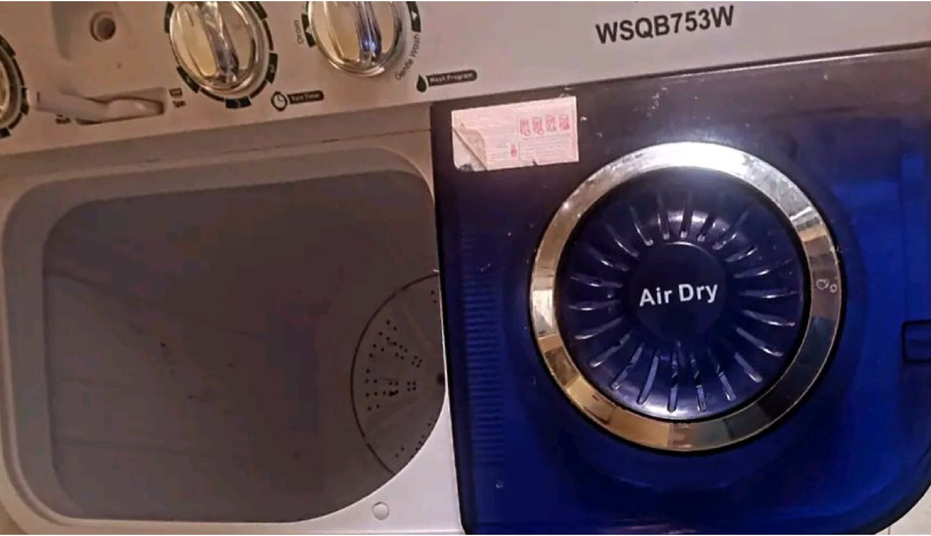 GREE WSQB753W washing machine repair